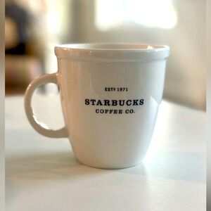 Starbucks Barista Mug 2001 Vintage 30th Anniversary Edition